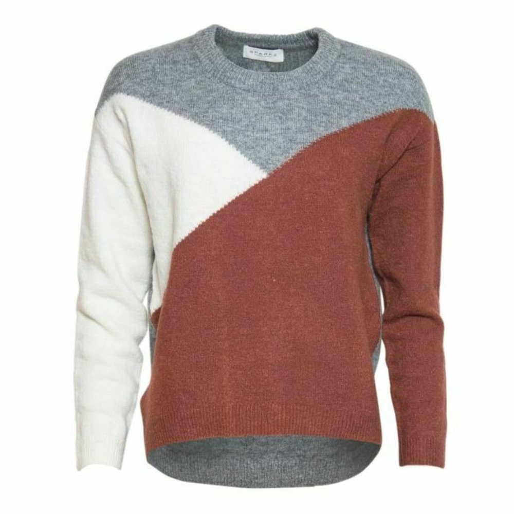 NWT SPARKZ COPENHAGEN NWT Wool Alpaca Blend Colorblock Pullover